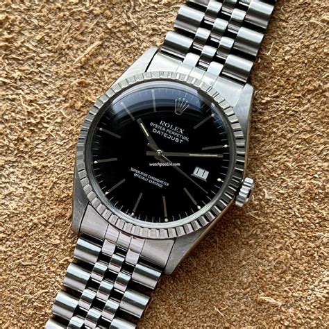 rolex datejust 16030 black dial|rolex 16030 oyster perpetual datejust.